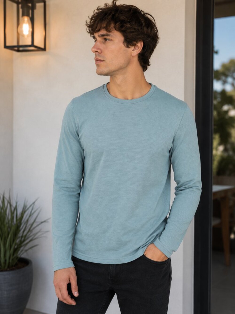 Eddie Bauer Waffle Knit Thermal Small